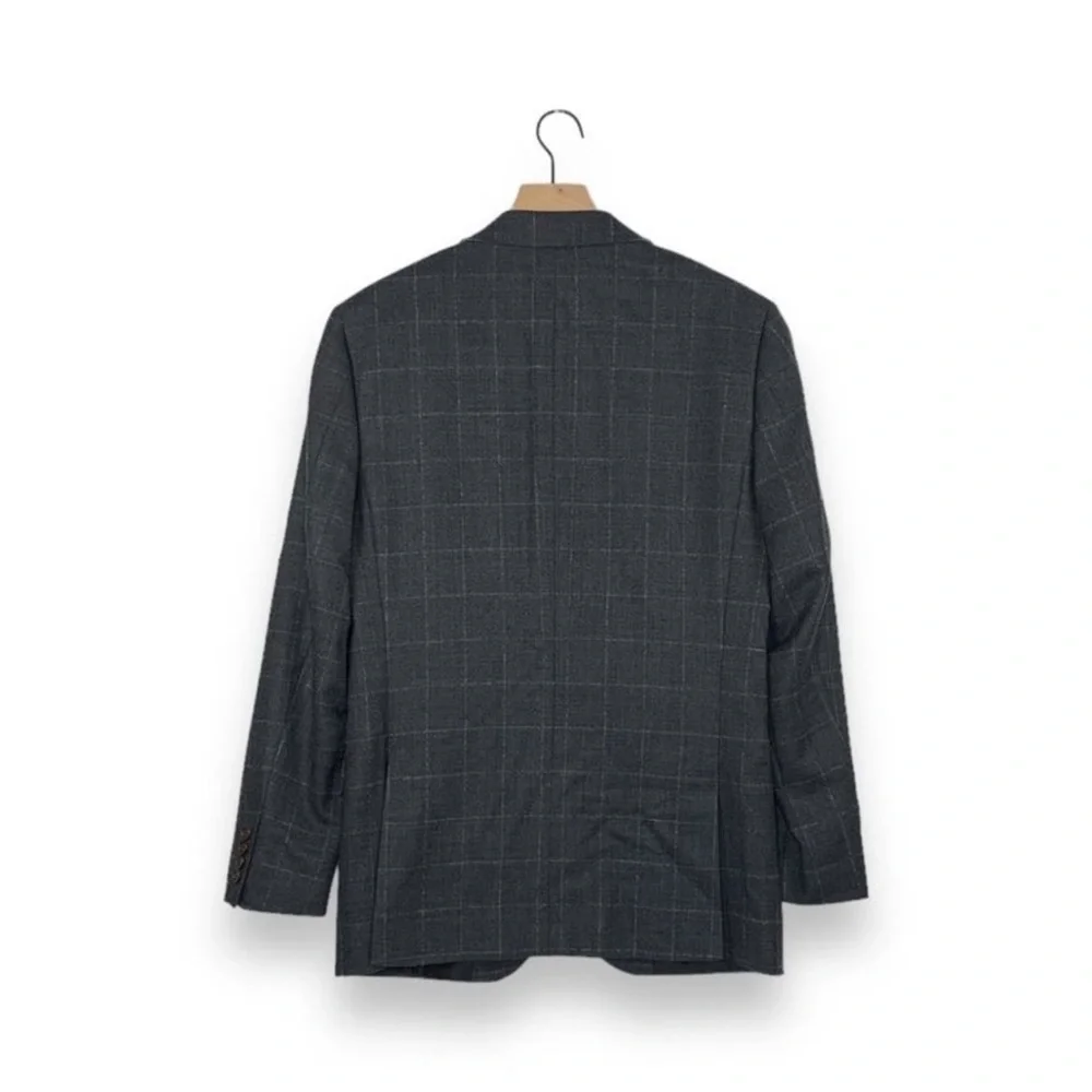 J. Crew | Thompson Windowpane Blazer Jacket In Grey Size 38R